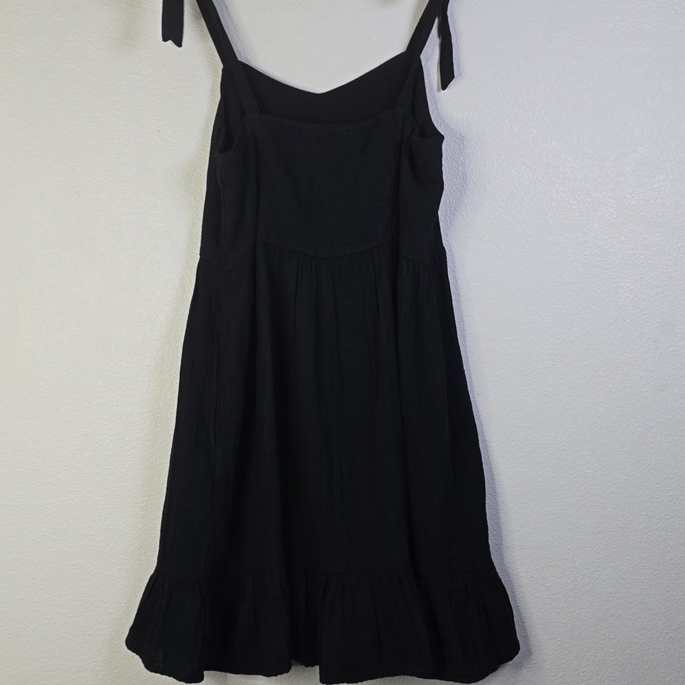Old Navy Tiered Tie Shoulder Swing Mini Cami Dress Size M . - Picture 7 of 9